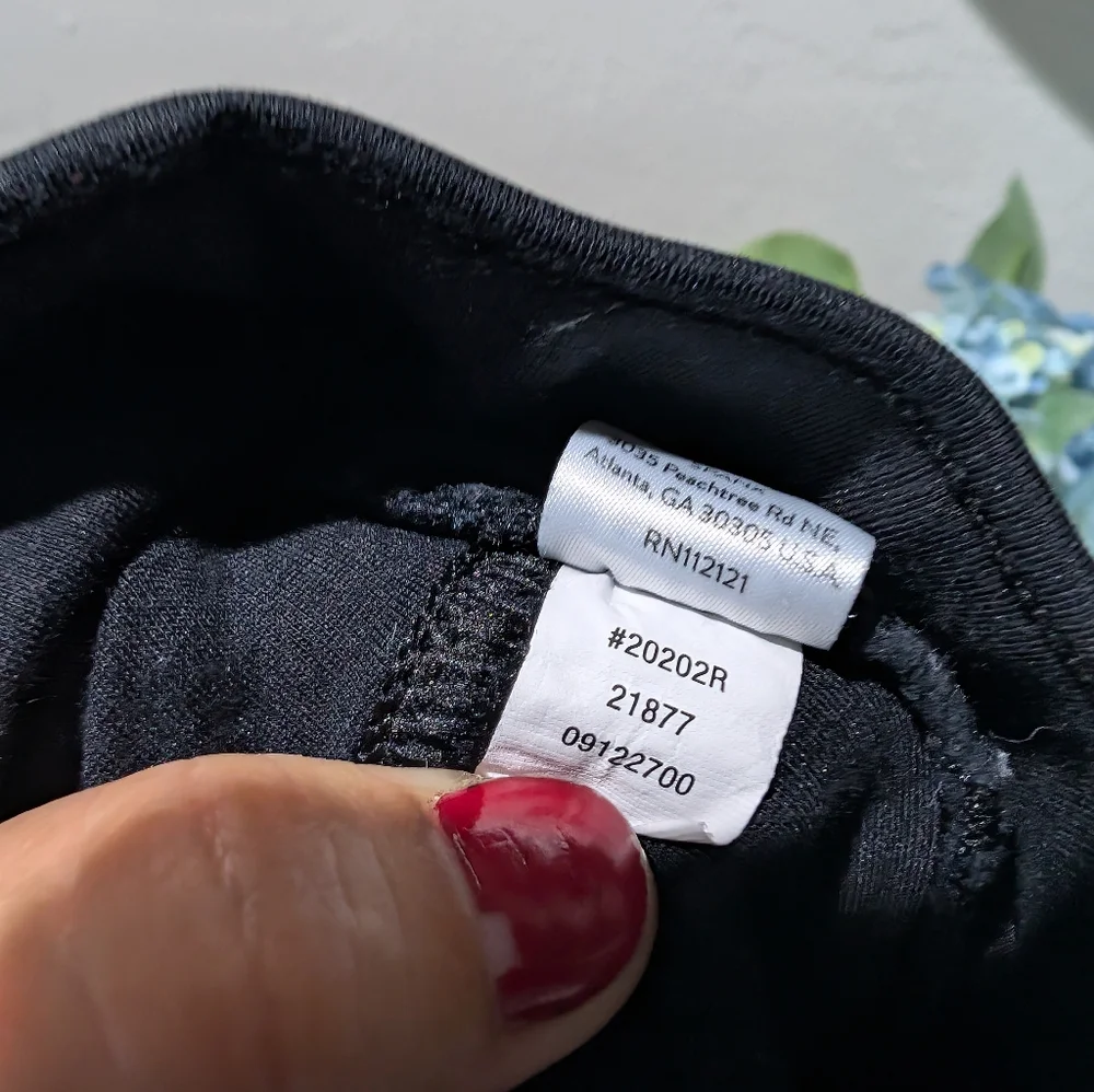 Spanx The Perfect Pant Ankle Pull‎ On Pants Black S/PHigh Rise Pockets Nylon